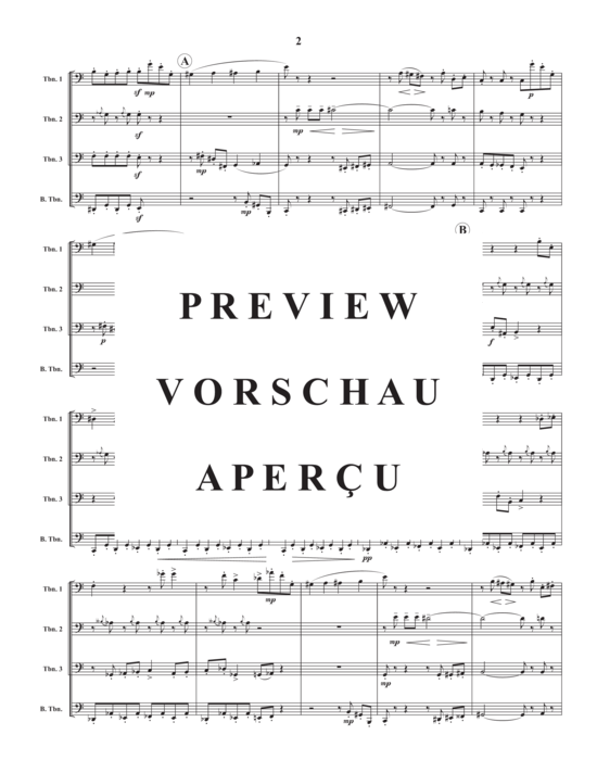 Product gallery: Page 4 of 14 Scherzo Humoristique , , (Trombone quartet)
