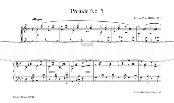 Product picture to: Prelude No. 5