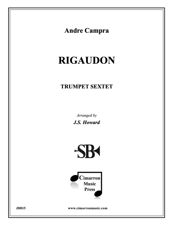 Produktbild zu: RigaudonAndre Campra