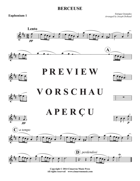 gallery: Berceuse , , (2x Bariton, 2x Tuba)