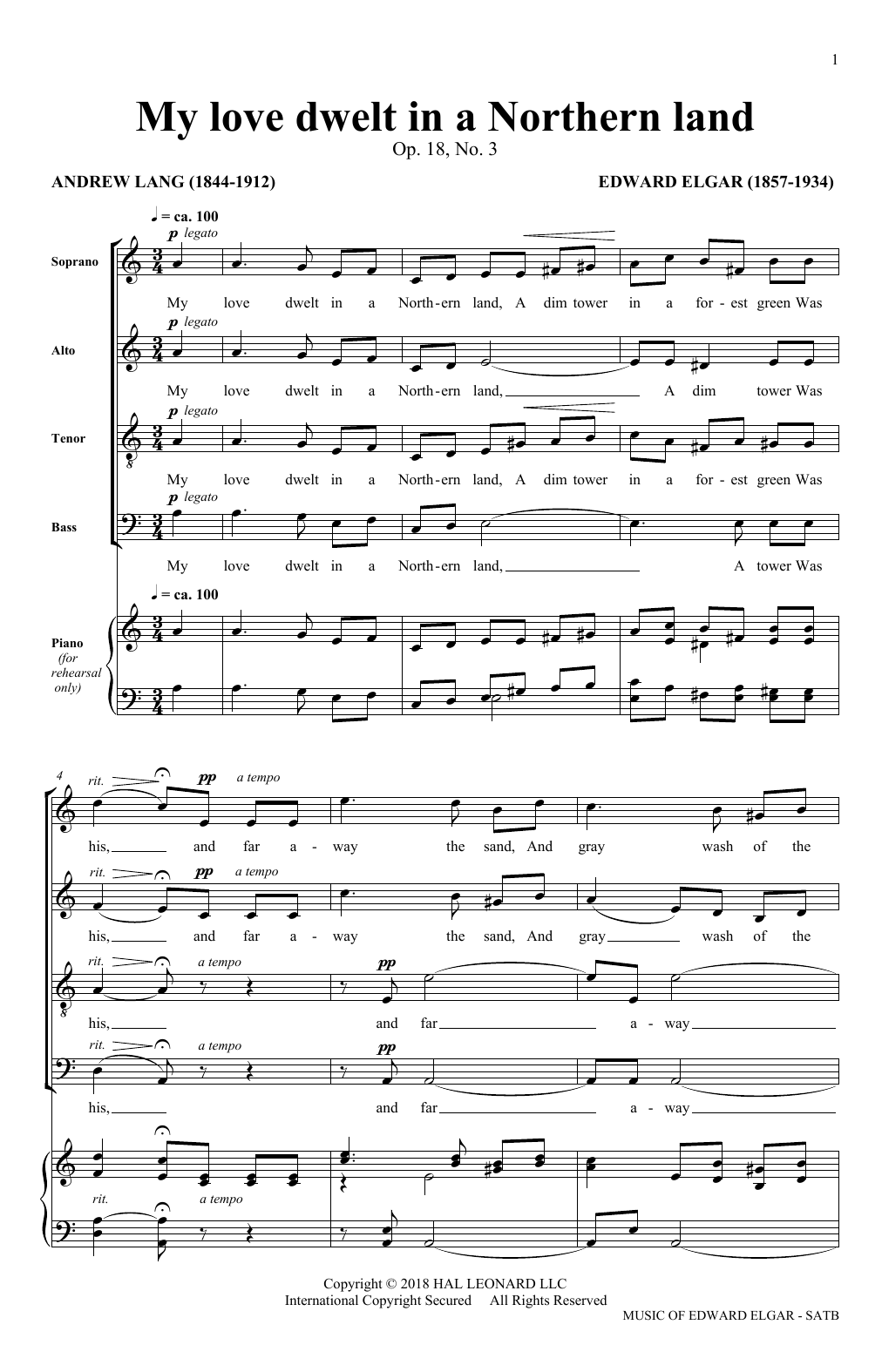 Produktbild zu: My Love Dwelt (arr. Philip Lawson)