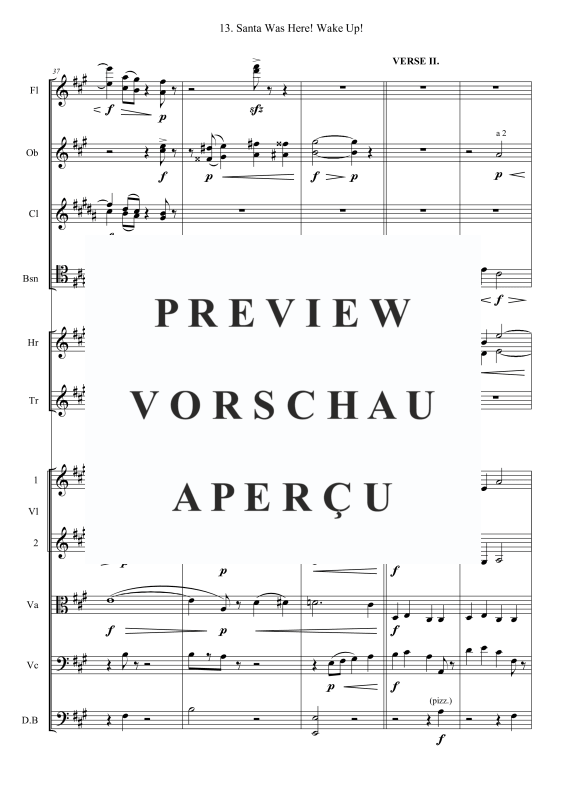 Produktgalerie: Seite 10 von 11 Santa Was Here! Wake Up!, , Kammer Orchester