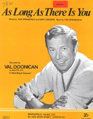 cover: As Long As There Is You, Val Doonican, Gesang, Gitarre, Klavier
