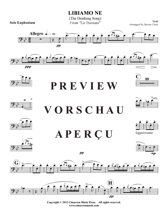 Product gallery: Page 12 of 21 Libiamo Ne (Trinklied) , ,  (Tuba Ensemble)