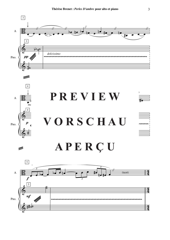 Product gallery: Page 4 of 18 Perles d'Ambre , , (viola + piano)