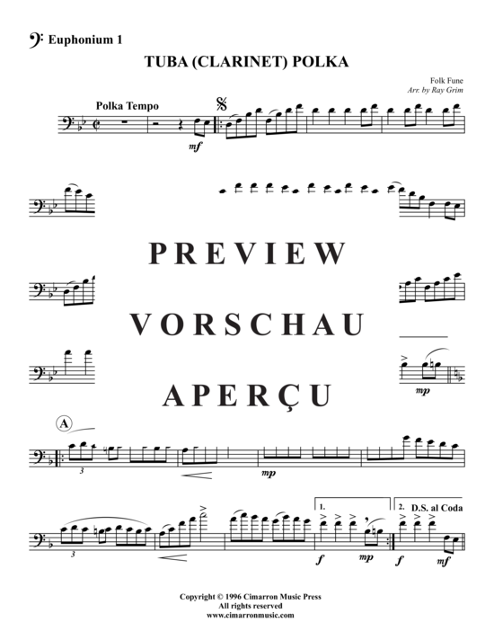 Product gallery: Page 4 of 11 Tuba (Clarinet) , ,  Polka (Tuba Quartet: 2x baritone, 2xtuba)