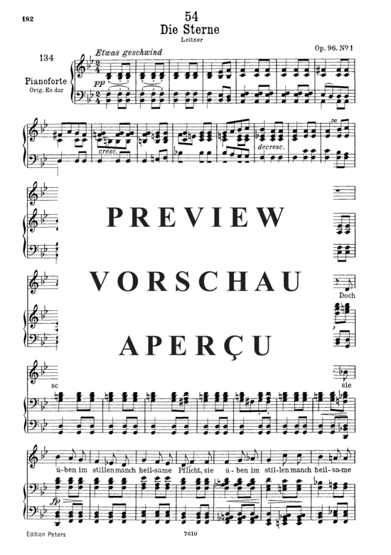 Product gallery: Page 2 of 5 Die Sterne D.939, , Low Voice and Piano