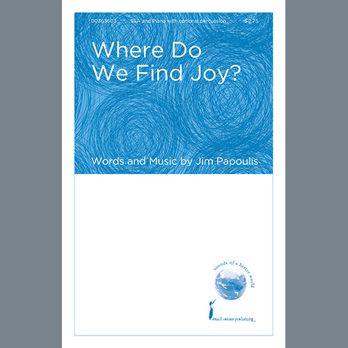 Product picture to: Where Do We Find Joy?