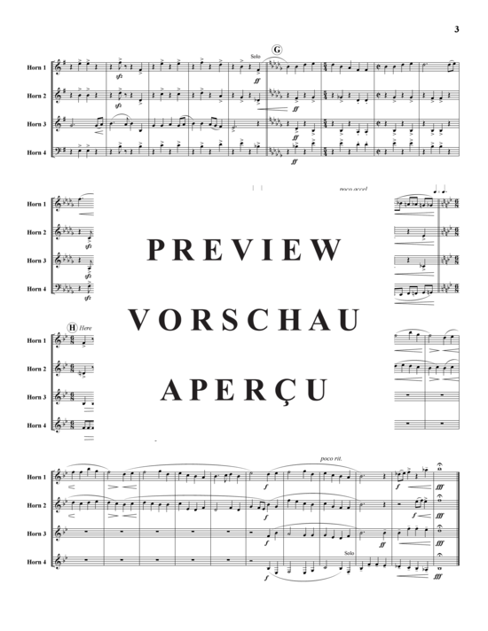 Produktgalerie: Seite 7 von 19 Weihnachtsvergnügen Teil 2 , , (Hornquartett)