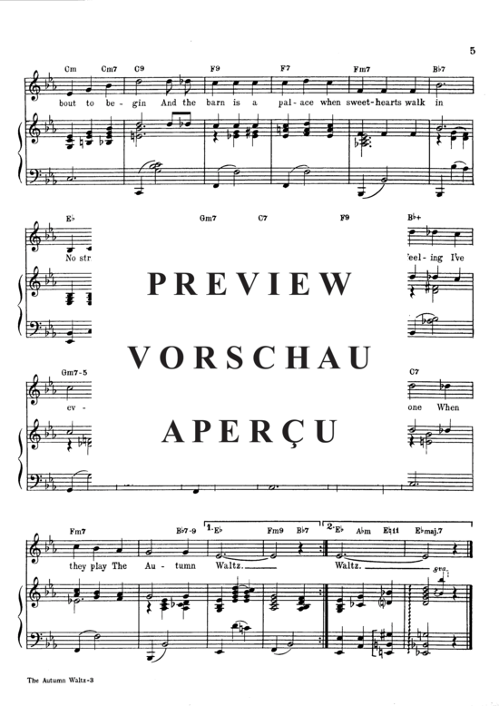 Produktgalerie: Seite 6 von 8 The Autumn Waltz , Bennett, Tony   , Klavier und Gesang