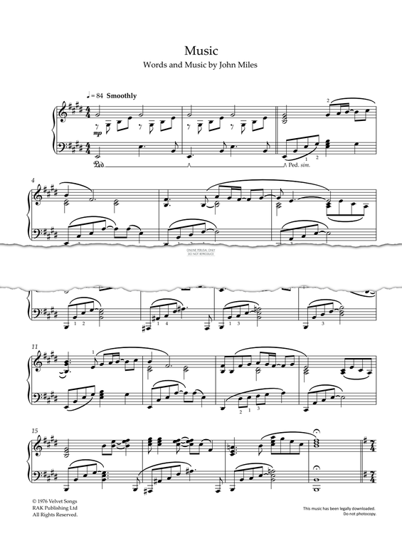 Produktbild zu: Music
