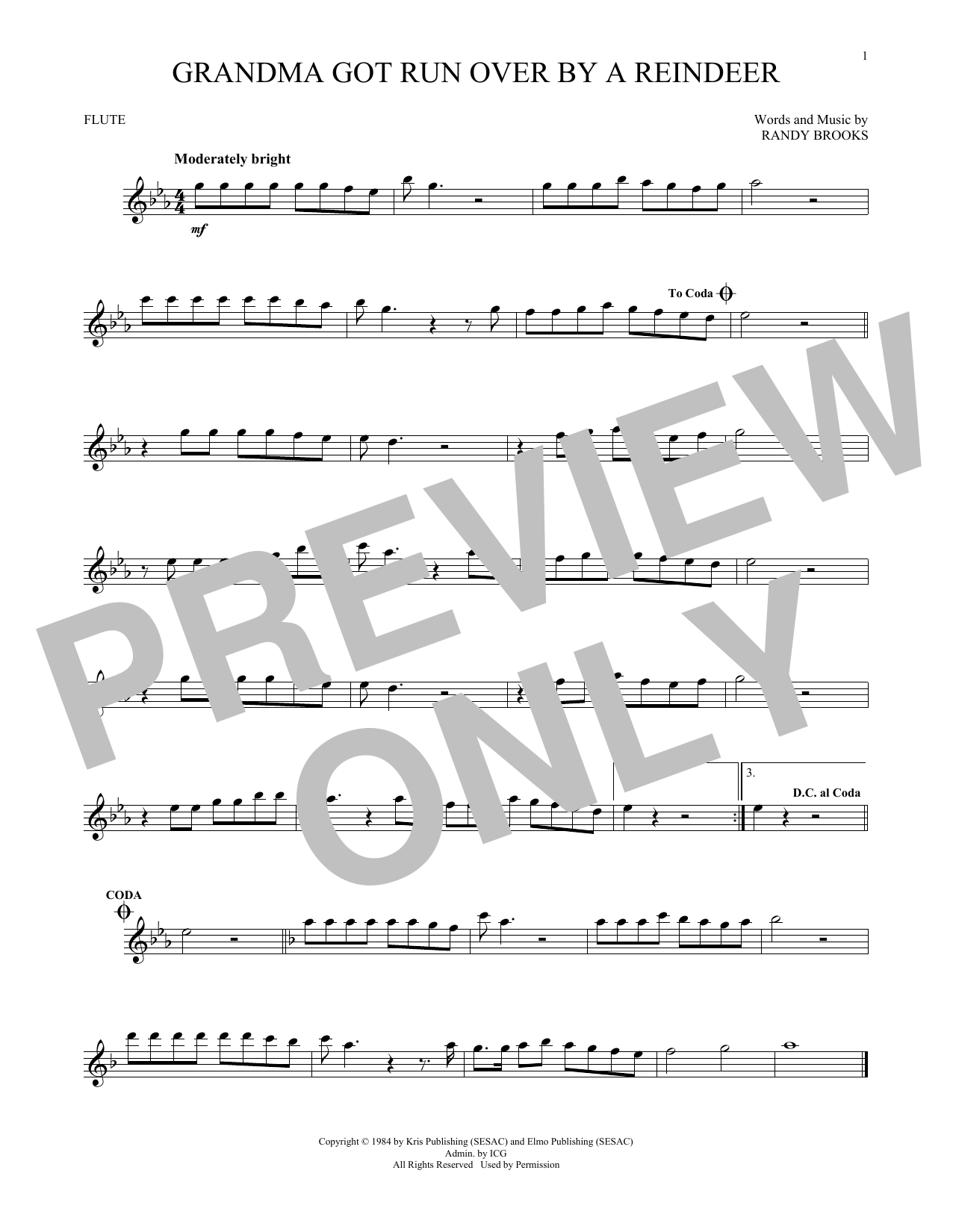 Product gallery: Page 1 of 1 Grandma Got Run Over By A Reindeer, Randy Brooks