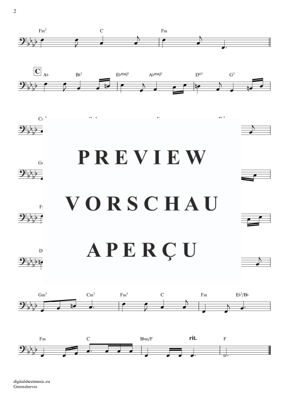 Produktgalerie: Seite 3 von 3 Greensleeves, Simoni, Edward, E-Bass