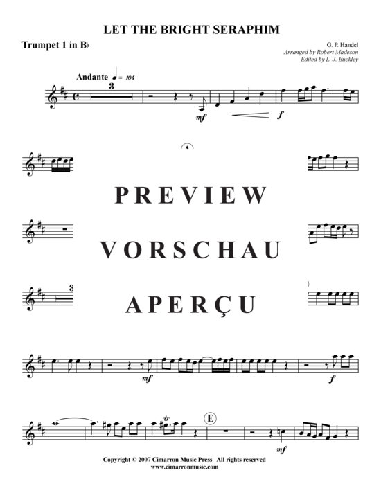 gallery: Let the Bright Seraphim , , (Blechbläserquintett)