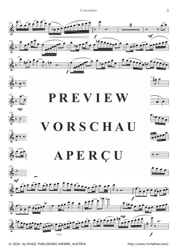 Product gallery: Page 6 of 11 Concertino, , (flute and piano)