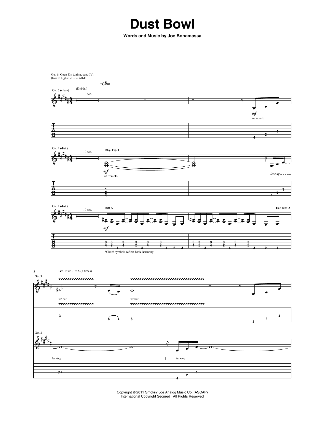 Product gallery: Page 1 of 1 Dust Bowl, Joe Bonamassa