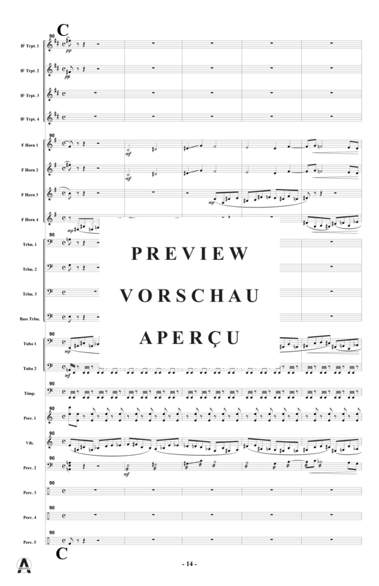 Produktgalerie: Seite 19 von 21 The Reckoning , , (Blechbläserensemble + Percussion)