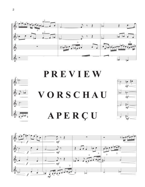 Produktgalerie: Seite 5 von 21 Prelude and Intrada , , (4 Hörner oder Ensemble)