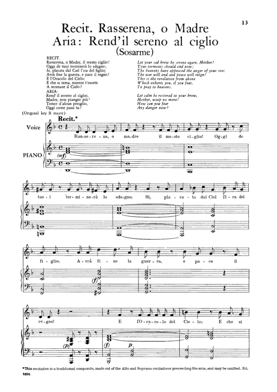 gallery: Rend´il il sereno al ciglio , , (Gesang tief + Klavier)