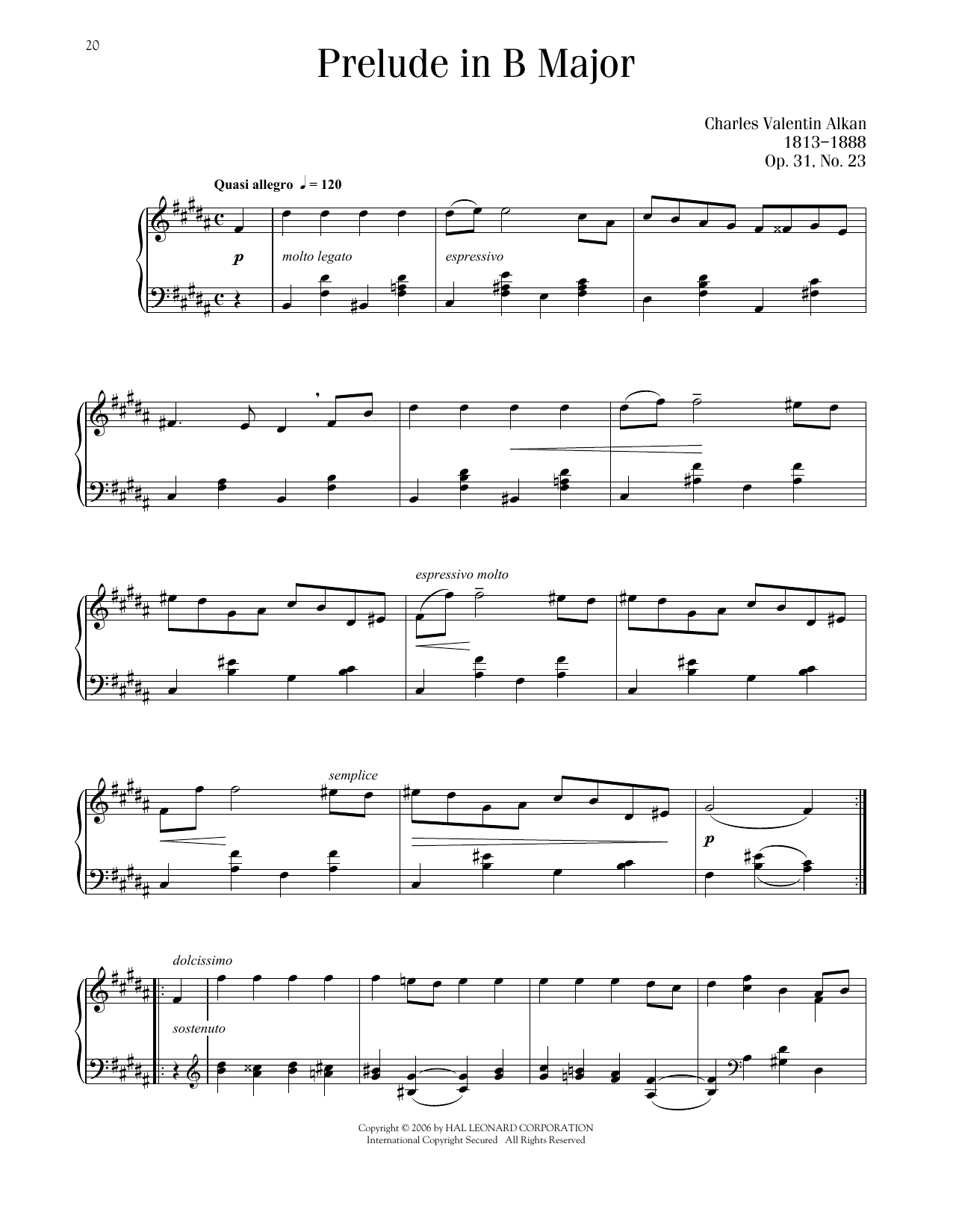 Produktbild zu: Prelude, Op. 31, No. 23
