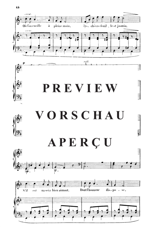 Product gallery: Page 3 of 5 Rêve d'amour Op. 5 No.2, , High Voice and Piano