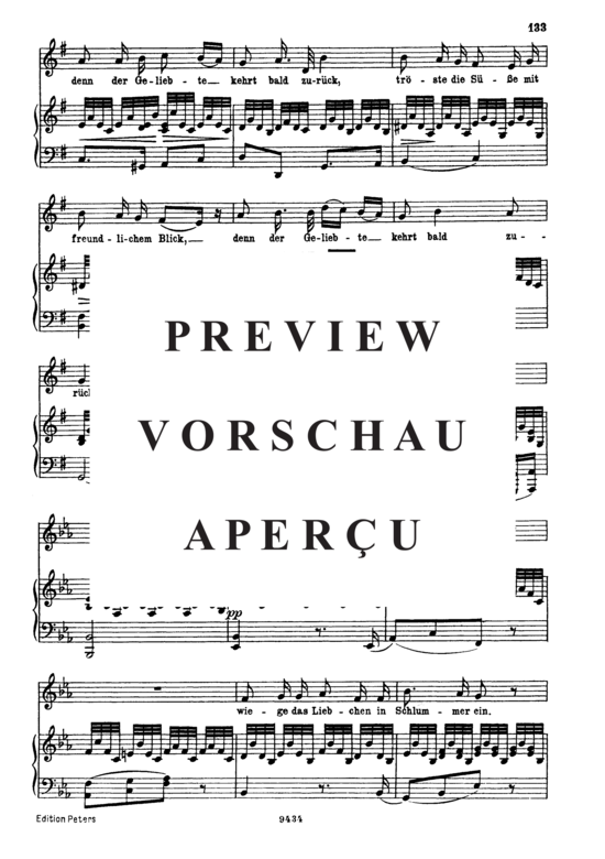 gallery: Liebesbotschaft, D.957-1 (Schwanengesang) , ,  (Gesang tief + Klavier)