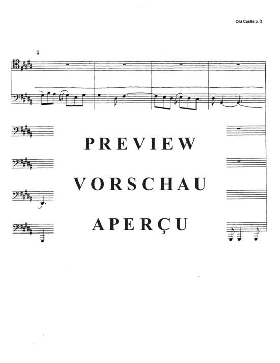 Produktgalerie: Seite 5 von 21 The Old Castle , , (Tuba Ensemble EEETTT)