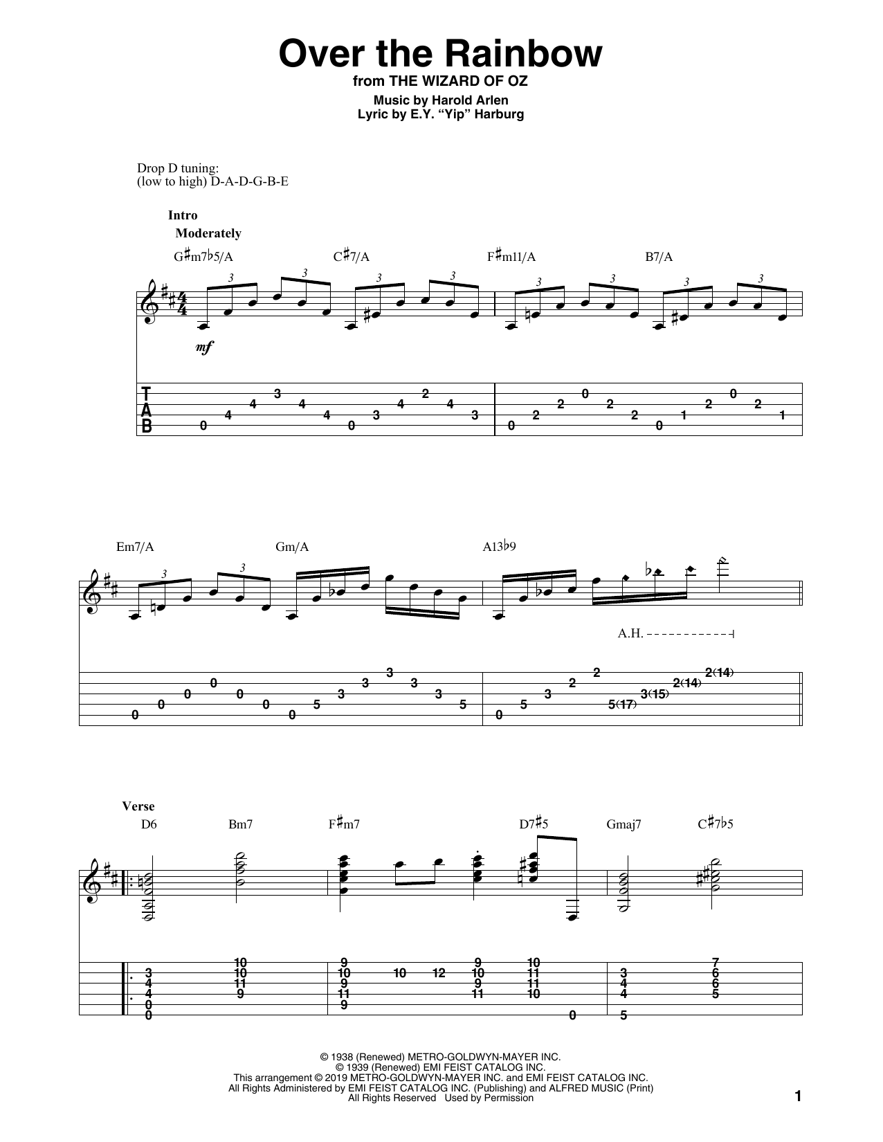 Produktbild zu: Over The Rainbow (arr. Bill LaFleur)