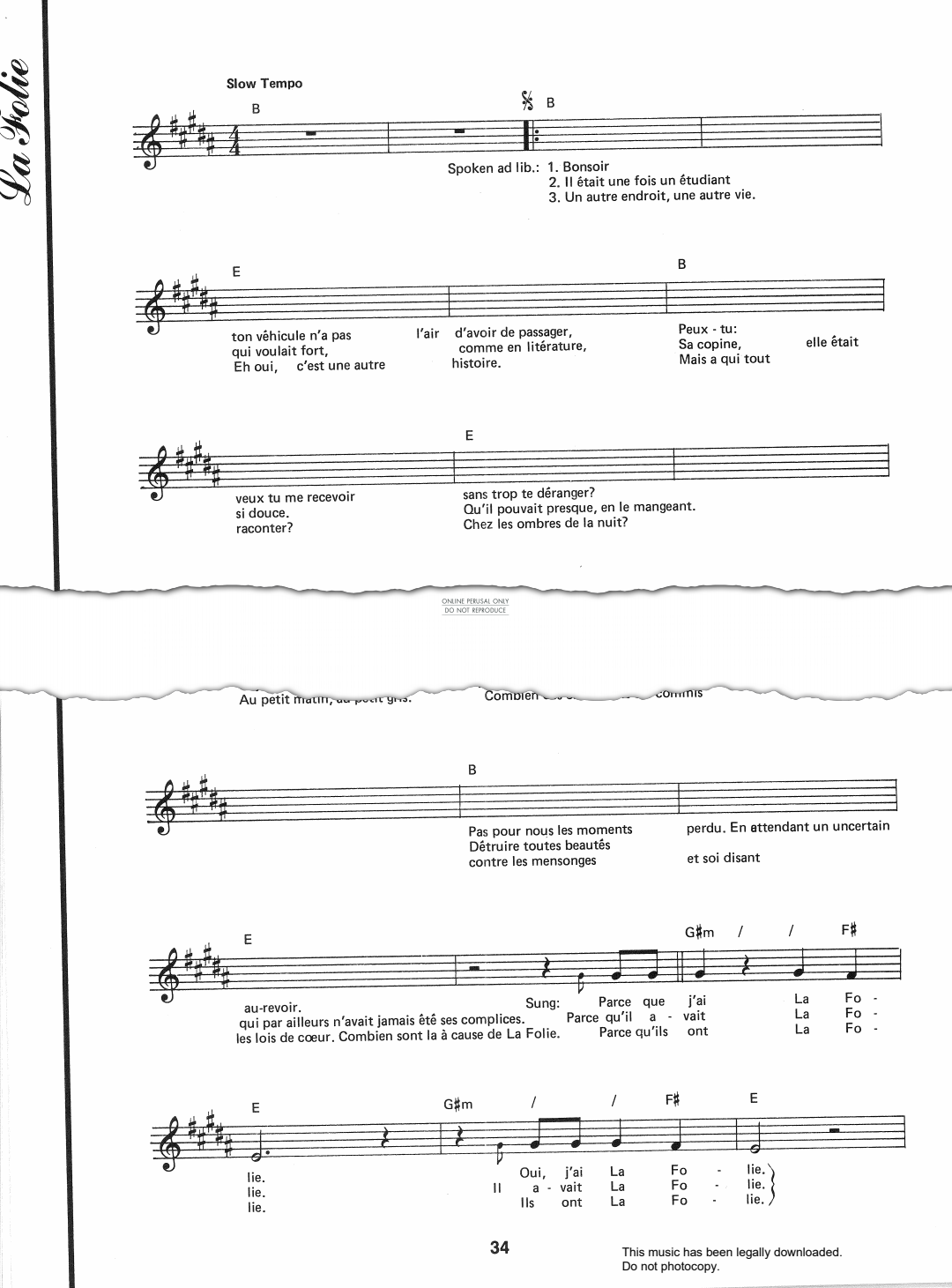 Product gallery: Page 1 of 1 La Folie, The Stranglers