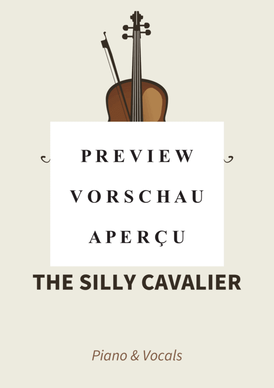 Product gallery: Page 2 of 7 The Silly Cavalier , , (voice + piano)