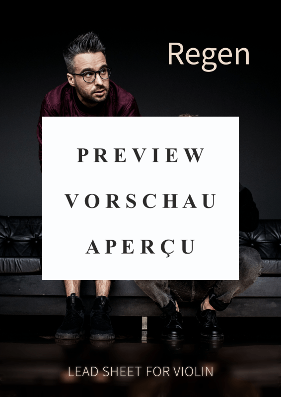 Produktgalerie: Seite 2 von 6 Regen, Stiehler/Lucaciu, Duo, Violine Solo - Leadsheet
