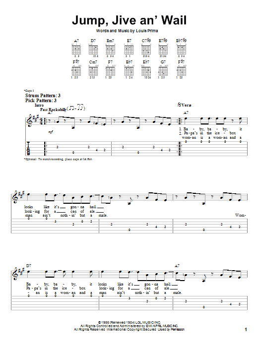 Produktbild zu: Jump, Jive An' Wail