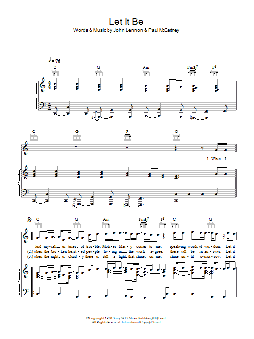 Product gallery: Page 1 of 1 Let It Be, The Beatles