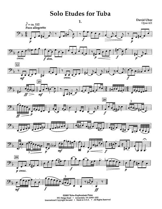 Solo Etudes 