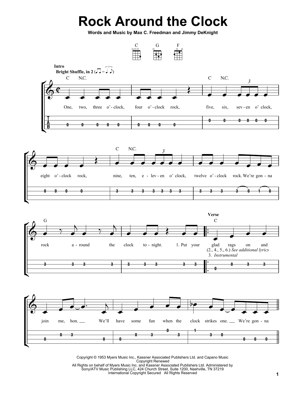 Product gallery: Page 1 of 1 Rock Around The Clock, Bill Haley & His Comets