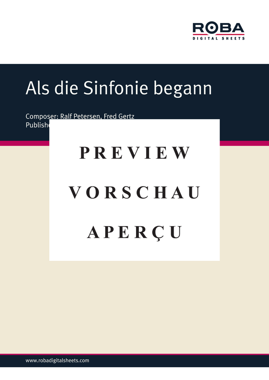Product gallery: Page 2 of 3 Als die Sinfonie begann , Haas, Edith, Piano and Voice