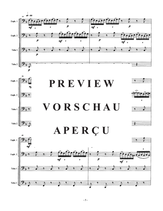 gallery: Variations Arachnidae , , (Tuba Quartett EETT)