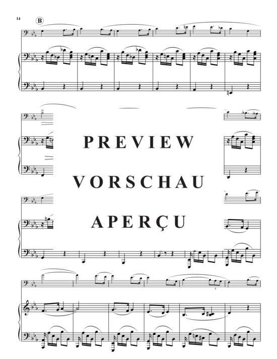 Product gallery: Page 15 of 21 Drei Romanzen ohne Worte , , (baritone/pos + piano)