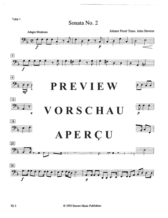 Product gallery: Page 12 of 15 Sonata No. 2 , , (Tuba Quartett EETT)