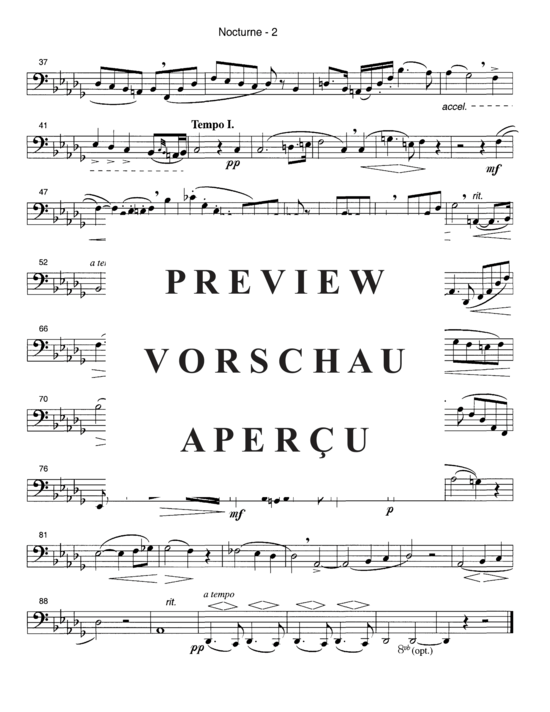 gallery: Nocturne , , (tuba/bass trombone + piano)