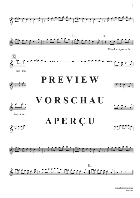 Produktgalerie: Seite 4 von 4 Summer , Harris, Calvin, (Oboe)