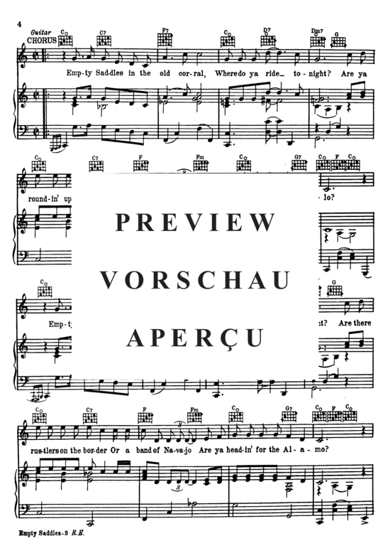 Produktgalerie: Seite 4 von 6 Empty Saddles , Crosby, Bing  , Klavier und Gesang