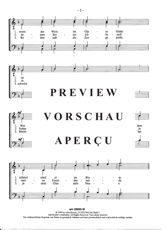 gallery: Für die Weine lasst uns danken , , (Männerchor)