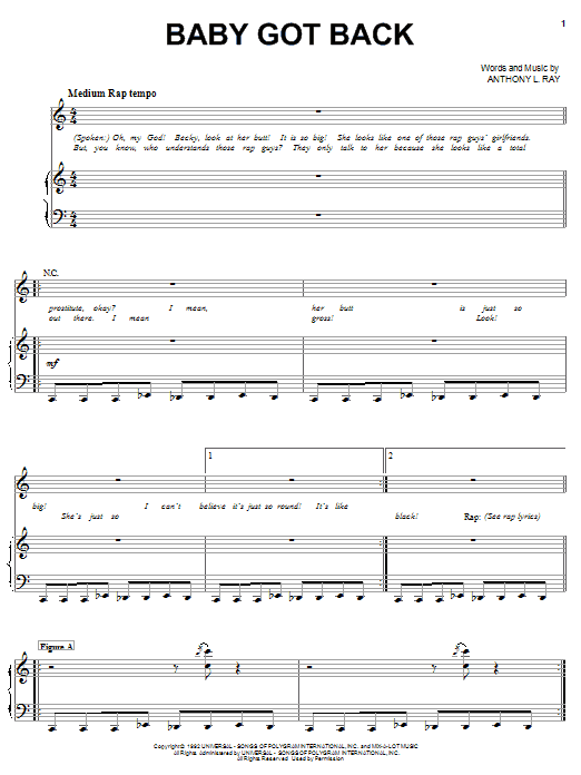 Produktbild zu: Baby Got Back