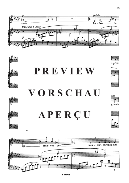 Product gallery: Page 5 of 7 Accompagnement Op.85 No.3, , Medium Voice and Piano