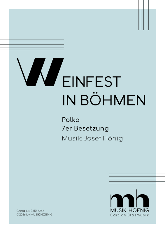 Produktbild zu: Weinfest in BöhmenJosef Hönig