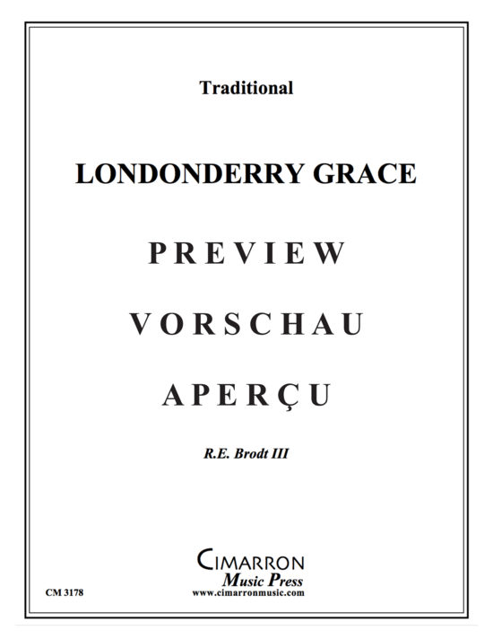 Product gallery: Page 2 of 9 Londonderry Grace , , (Trombone quartet)