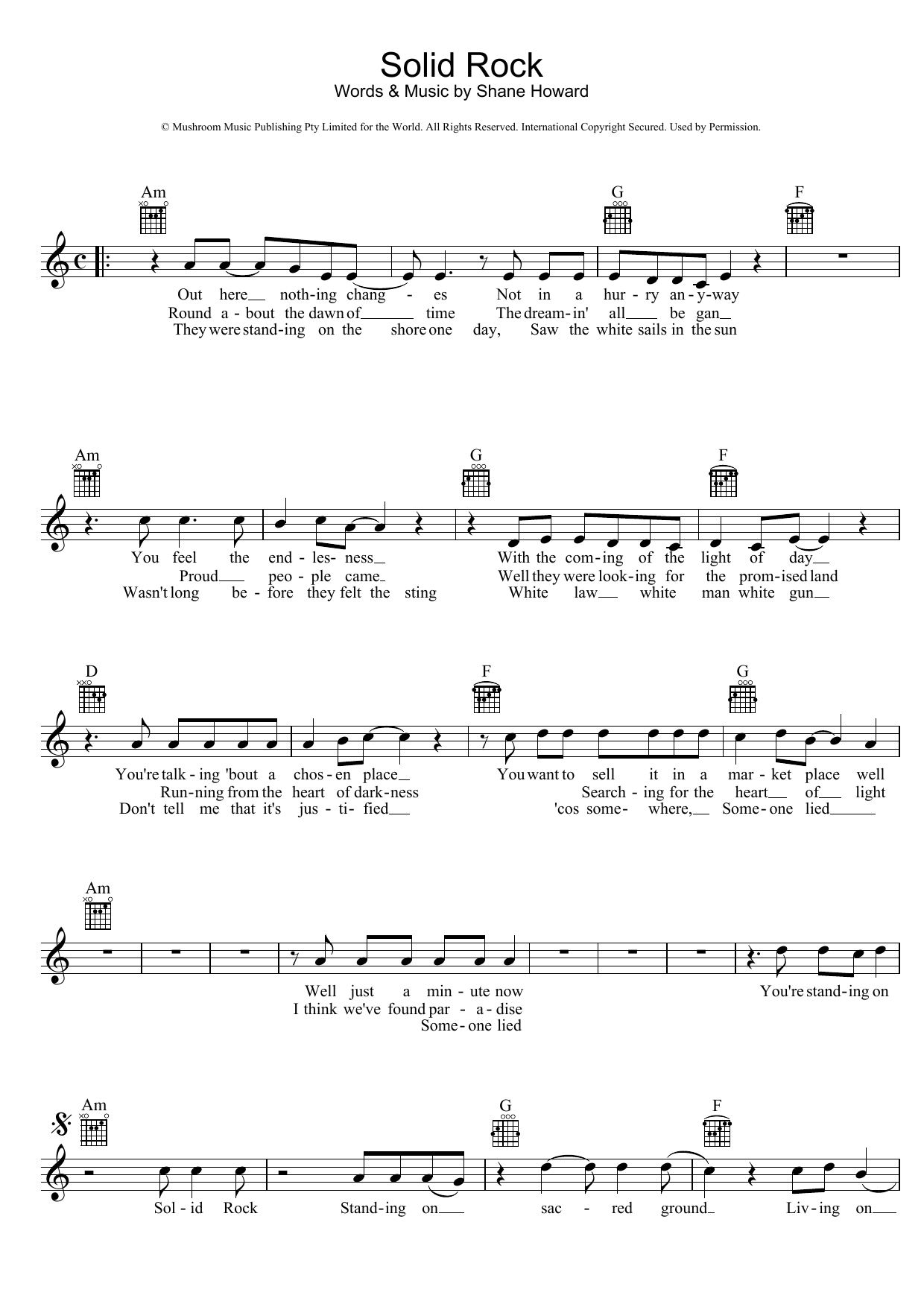 Produktgalerie: Seite 1 von 1 Solid Rock, Goanna, Melodieinstrument