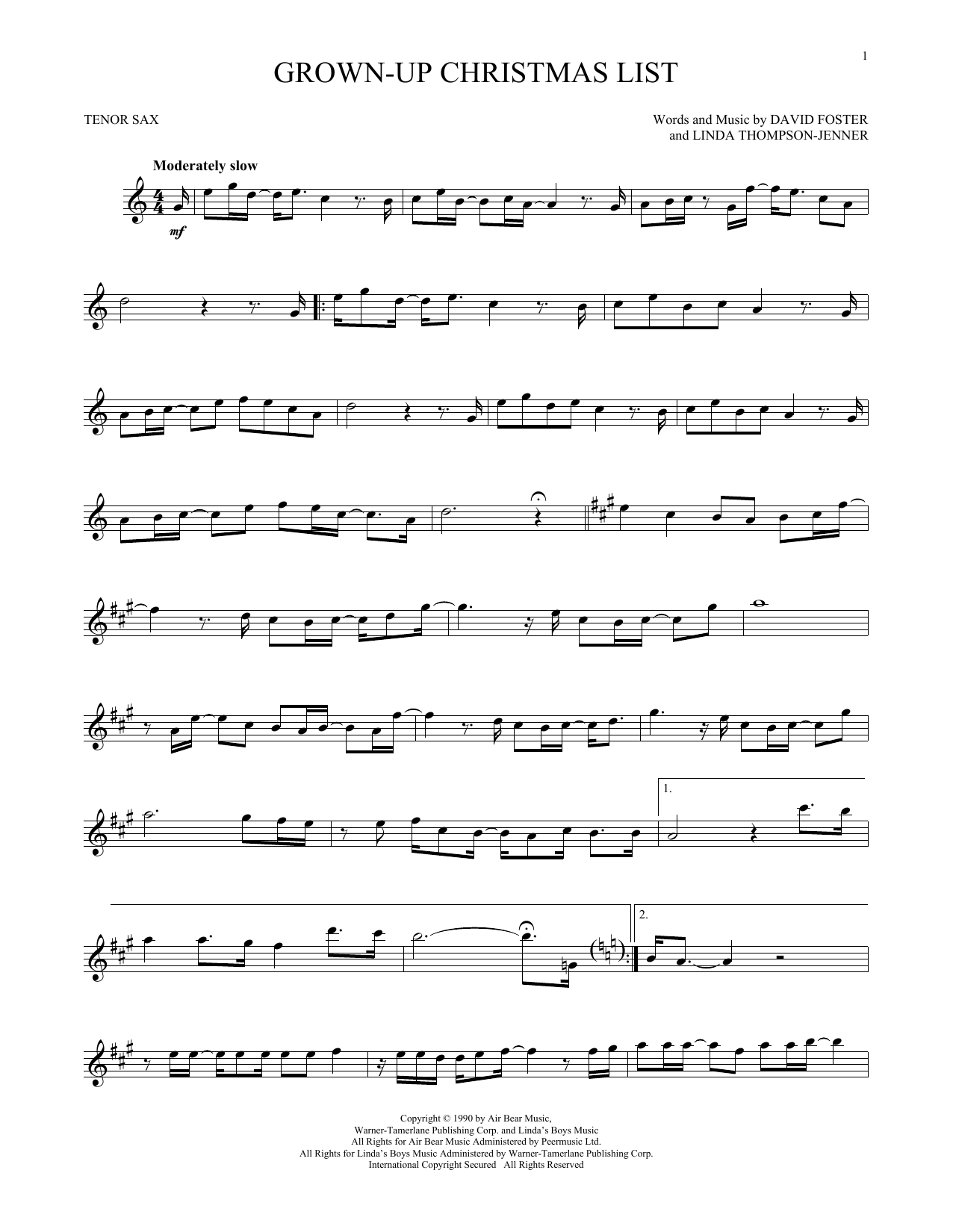 Product gallery: Page 1 of 1 Grown-Up Christmas List, Amy Grant