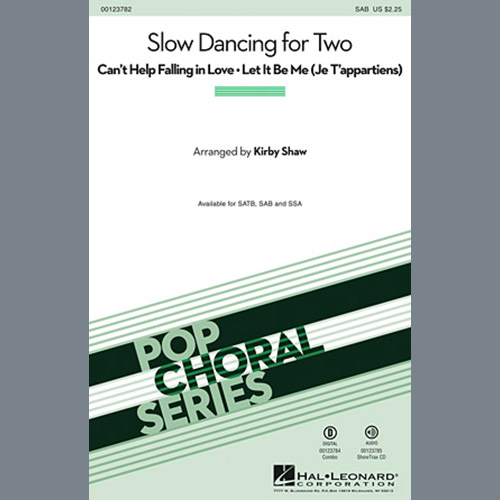 cover: Can't Help Falling In Love, Kirby Shaw, Chor